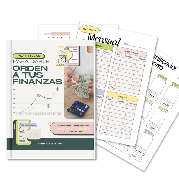 Plantillas imprimibles para organizar tus finanzas